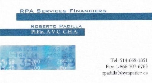 RPA Services Financiers - Roberto Padilla à Laval